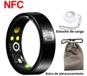 New Smart Ring NFC Access Control Sleep Monitor Fitness Tracker IP68 Waterproof Camera Control Finger Rings Men Women