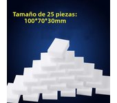 100x70x30mm Melamine Sponge Magic Sponge Eraser White Cleaning Sponge Nano Cleaner for Window Car Dust Kitchen Office Bathroom