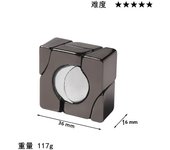Metal Puzzle Metal Brain Teaser Puzzle Unlocking Toys Magic Puzzles Game Toys For Children Adults Funny Educational Toys