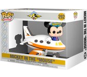 Funko - Figura Pop Rider Disney Mickey With Plane - Funko Pop Coleccionable De Edición Limitada - Funko Pop Diseño Detallado Y Realista - Funko Pop Ideal Para Regalo - Funko Pop Gran Variedad De Personajes
