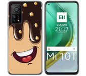 Tumundosmartphone Funda Gel Tpu para Xiaomi Mi 10T / 10T Pro diseño Helado Chocolate Dibujos