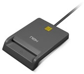 NOX Lite Card ID lector de tarjeta inteligente Interior USB USB 2.0 Negro