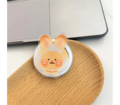 Korean Cute Cartoon Koala Bear Magnetic Attraction Phone Grip Tok Griptok Phone Holder for IPhone 16 15 Phone Pro Max Stand Hold