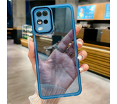 Color Clear Phone Case for Samsung A55 35 25 15 05S 73 72 71 54 53 52 51 34 33 32 31 24 23 22 4 5G Silicone Lens Cover Back Case