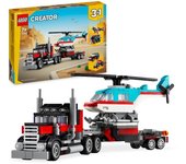 Camión Plataforma con Helicóptero LEGO Creator 31146 contiene 270 piezas - edad a partir de 7+ años 24L31146