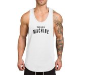 Muscleguys Gym Clothing Men Fitness Sleeveless Shirt Cotton Bodybuilding Tank Top Men Sportwear Tanktop Workout Vest