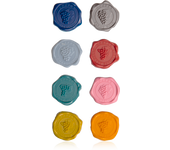 Vacu Vin Marcadores de copas Classic, set de 8. Cantidad mínima de compra 2 unidades