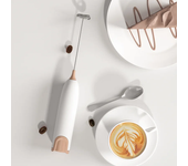Handheld Milk Frother Foam Maker for Latte Coffee Cappuccino Iced Drinks Matcha Hot Chocolate Egg Beater Mixer