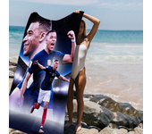Football Cool-M-Mbappe Superstar Microfiber Beach Towel Absorbent Quick dry Soft Yoga Swimming Resort Mountain Climbing Towel