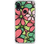 Funda Silicona Antigolpes para Xiaomi Redmi Note 7 diseño Flores 02 Dibujos