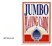 2/4/6/9x Larger 54 Cards Super Jumbo Oversized Playing Cards Birthday Party Favors Adult and Family Board Games Photo Props