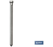 Punzón taladro electromagnético 6,35ø l77mm