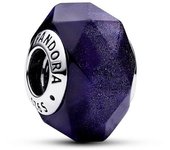 Charm Pandora 792984C00 - Plata de Ley Cristal de Murano Azul Facetado - Joyería Mujer