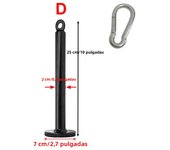 Fitness Loading Pin Pulley Cable System Attachment Dumbbell Rack Home Gym Workout Strength Training Weight Lifting Exercises