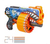 COLORBABY - Pistola de dardos V-Zon, incluye 24 balas de goma espuma, munición ligera y de gran alcance, ametralladora de juguete, lanzador, juguetes para niños de 8 años, pistolas niño