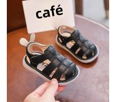 Baby Girls Boys Sandals Summer Children Genuine Leather Shoes Comfortable Infant Toddler Shoes Soft sole Kids Beach Sandals