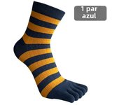 1/5 Pairs Man Short Five Finger Socks Business Cotton Striped Elastic Breathable Party Dress Gentleman Toe Happy Socks 4 Seasons