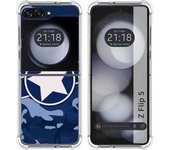 Funda Silicona para Samsung Galaxy Z Flip 5 5G diseño Camuflaje 03 Dibujos
