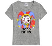 Cute Pomni T-Shirts Children The Amazing Digital Circus Short Sleeve Casual Fashion Printed Boys Girls Tops Spring Summer