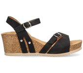 SANDALIA BIO ARMONY 20031 MYRTHOS, MUJER NEGRO