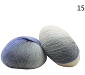 1 Rolls 50g/ball Rainbow Yarn Wool Crochet Yarn Fancy Lana Knitting Yarn Croche Laine Hand Knitting Colorful Soft Fine