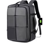 Mochila Mochila para computadora Impermeable Informal Mochila Escolar para Estudiantes Bolsa de Viaje de Gran Capacidad 45 * 31 * 18 cm Negro