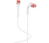 Cable de conexión FLEXLINE Cat. 6A, U/FTP, flexible, blanco, 0,25 m
