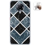 Tumundosmartphone Funda Gel Tpu para Xiaomi POCO F2 Pro diseño Mármol 06 Dibujos