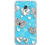 Tumundosmartphone Funda Gel Tpu para Samsung Galaxy A5 (2017) Diseño Mariposas Dibujos