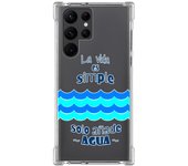 Funda Silicona Antigolpes para Samsung Galaxy S22 Ultra 5G diseño Agua Dibujos