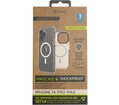 Funda muvit recycletek magsafe shockproof 3m para apple iphone 14 pro max transparente - negra -  Recíbelo en 2-3 días laborables
