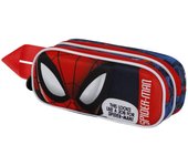 Marvel Spiderman Stronger 3D Double Pencil Case, Red