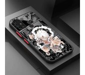 O-One Piece-Luffys Case for Samsung Galaxy A22 A24 A32 A33 A52 A72 A12 A14 A21s A50 A51 A53 A70 A72 5G Matte Armor Cover