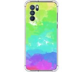 Funda Silicona Antigolpes para Oppo Reno 6 Pro 5G diseño Acuarela 03 Dibujos