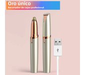 USB Electric Eyebrow Trimmer Makeup Painless Eye Brow Epilator Mini Shaver Razors Portable Facial Hair Remover Women Depilator