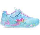 SKECHERS Deportivo luces Sirenita Mermaid Dreams