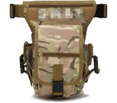 Bolsa de pierna para deportes al aire libre, para aficionados militares, deportes de campo, funcional, impermeable, táctica, bolsa de pierna, bolsa de camuflaje SW