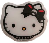 Parches Ropa Sanrio – Parche Resina Flexible (con volumen) Ropa tipo sticker adhesivo – (licencia oficial) – Animales – Hello Kitty – Gata & Cara & Lazo – Bebé – Infantil – 7,2 x 6,5 cm. - Moda The Happy Patch