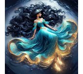 Disney 2024 New Diamond Painting Cartoon Craft Kit Sale Mosaic Princess DIY Elsa Embroidery Rapunzel Modern Home Decoration Set
