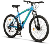 Bicicleta de Montaña de 27,5 pulgadas para hambres, Mujeres, niñas y niños, Cambio de trasero de 21 velocidades, Cambio de Marcas, Cuadros de alta calidad, Bicicleta rígida Juvenil