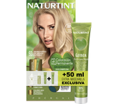 NATURTINT Biobased, Coloración Permanente Sin Amoniaco + Extra Mascarilla 50ml, 100% Cobertura de Canas, Tinte para el Cabello con Ingredientes Naturales, Color Intenso, Natural y Duradero 170ml