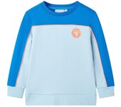 Sudadera Infantil Azul Chillón y Azul Claro 116