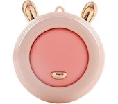 Mini Ventilador de Clip Calentadores para Uso en Interiores Dormitorio Portátil Rosa