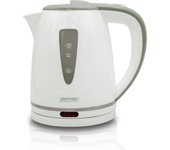 MPM MCZ-64 Hervidor Agua Eléctrico, 1 L, sin BPA, Resistencia Oculta, Inalámbrico, Apagado Automático, 1200W, Blanco