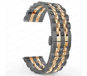 22mm 20mm Band for Samsung Galaxy Watch 3 41 45mm Gear S3 46mm 42mm Watch Stainless Steel Strap for Amazift Metal Wrist Bracelet