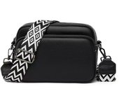Bolsos cruzados para Mujer: bolsos de mano y bandoleras de cuero con Correa Ancha ajustable, Bolso Cruzado para Cámara para Mujeres, Niños, Viajes,