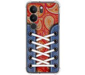 Funda Silicona Antigolpes para Vivo V29 5G diseño Zapatillas 10 Dibujos