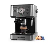Cafetera Espresso Orbegozo EX 5500 - Café Intenso y Cremoso - 20 Bar - 1100W - Termómetro