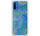 Funda compatible con Xiaomi Redmi 9T/Pocophone M3 - Lagartijas Colores