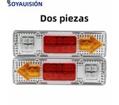 2X 19 LED Caravan Lighting Trailer Tricycle SUV Truck Light Caravan Truck Tail Light Turn Signal Reverse Brake Rear Lamp 12V-24V